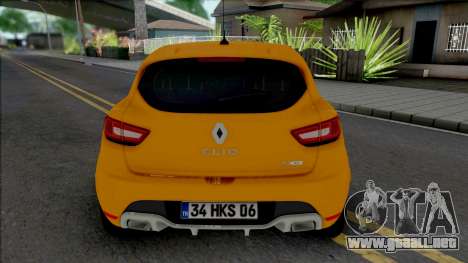 Renault Clio RS (34 HKS 06) para GTA San Andreas