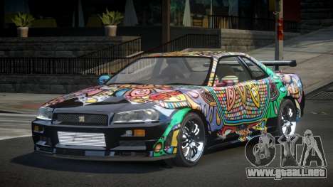 Nissan Skyline R34 J-Style S6 para GTA 4