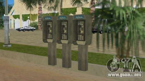 High Quality Payphones para GTA Vice City
