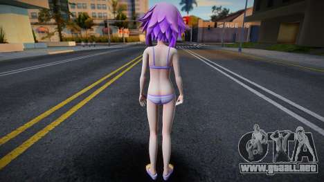 Neptunia Virtual Stars Swimwear 3 para GTA San Andreas