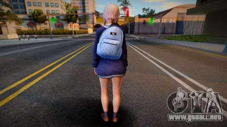 DOAXVV Luna - Autumn School Wear 2 para GTA San Andreas