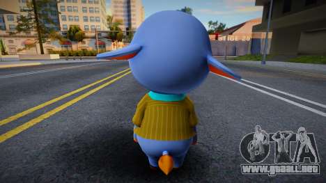 Dizzy - Animal Crossing Elephant para GTA San Andreas