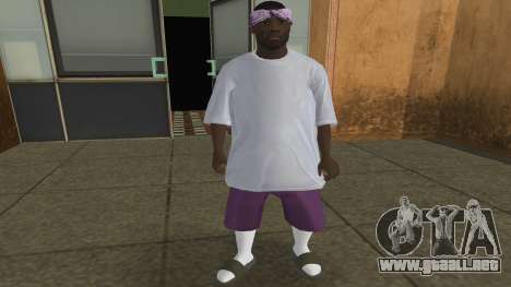 Ballas member (Ballas1) para GTA Vice City