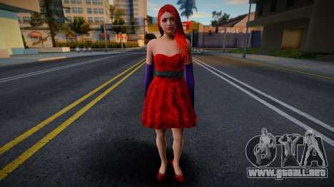 GTA Online Halloween Girl skin para GTA San Andreas