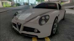 Alfa Romeo 8C Competizione 2007 SA Style para GTA San Andreas