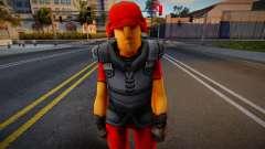 Toon Soldiers (Red) para GTA San Andreas
