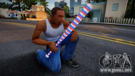 Coloured Bat para GTA San Andreas