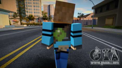 Rebel - Half-Life 2 from Minecraft 3 para GTA San Andreas