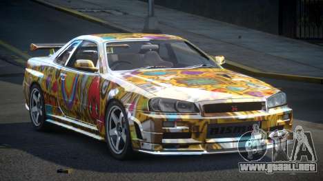 Nissan Skyline R34 ZR S4 para GTA 4