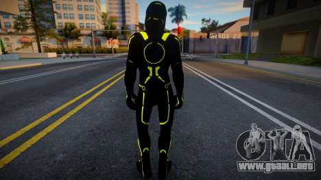 Tron Legacy Player - Yellow para GTA San Andreas