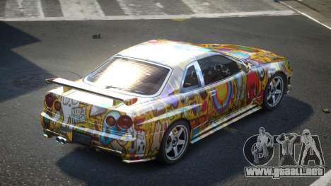 Nissan Skyline R34 ZR S4 para GTA 4