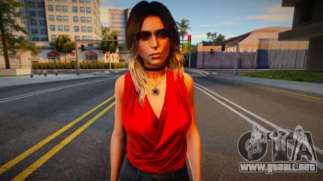 Lara Croft Fashion Casual v2 para GTA San Andreas