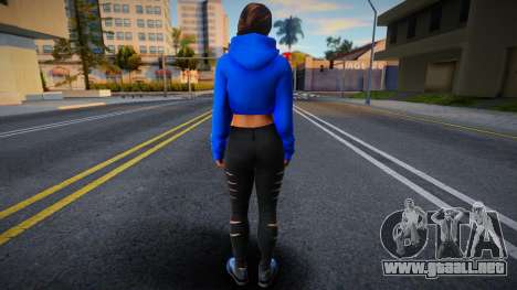 Lara Croft Fashion Casual - Los Santos Tuners 1 para GTA San Andreas