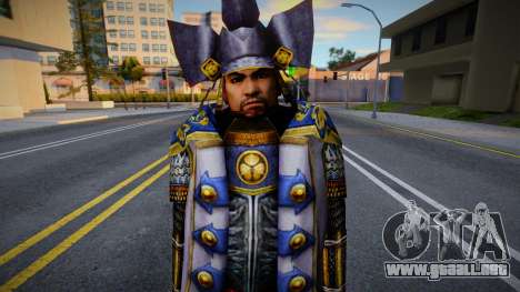 Ieyasu Tokugawa (Samurai Warriors) Skin para GTA San Andreas