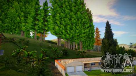 Vegetation (Mania Paradise Project) para GTA San Andreas