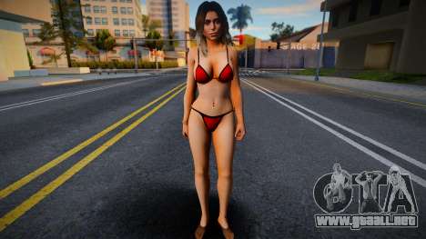 Lara Croft Fashion Casual - Normal Bikini v3 para GTA San Andreas