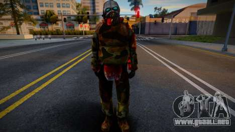 Zombie Soldier 10 para GTA San Andreas