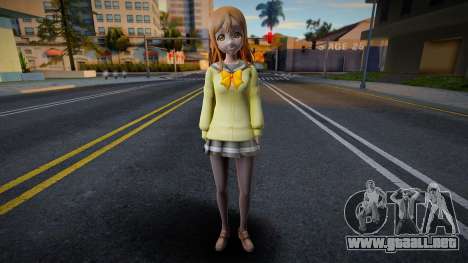 Love Live skin 47 para GTA San Andreas