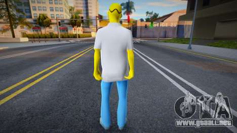 Cursed Homer para GTA San Andreas