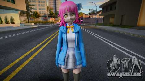 Love Live skin 16 para GTA San Andreas