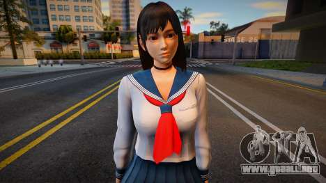 Miu Hinasaki School Uniform para GTA San Andreas