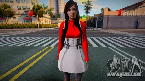 Monki Red Dress 3 para GTA San Andreas