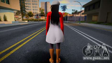 Monki Red Dress 2 para GTA San Andreas