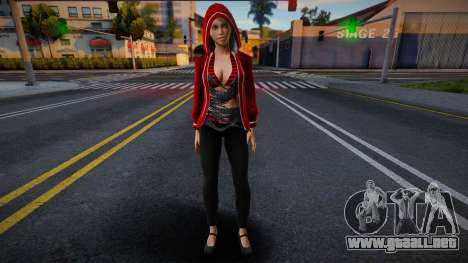 Harley Quinn Hoody 2 para GTA San Andreas