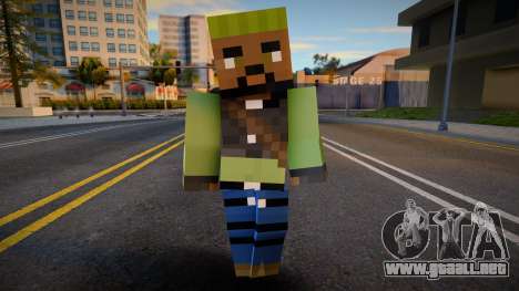 Rebel - Half-Life 2 from Minecraft 6 para GTA San Andreas