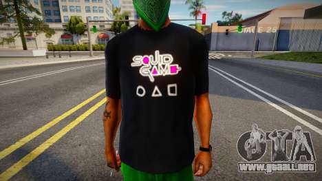 Squid Game T-Shirt para GTA San Andreas