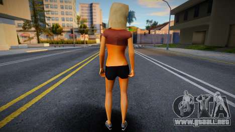 Chica Beatard 2 para GTA San Andreas