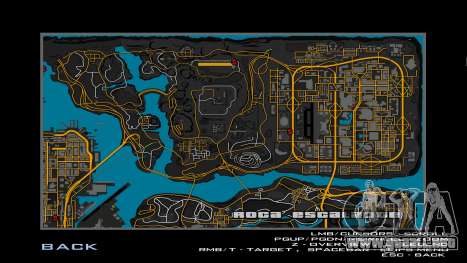 Orange Map (GTA IV Style) para GTA San Andreas