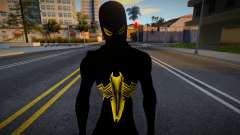 Spiderman Web Of Shadows - Black Gold Suit para GTA San Andreas