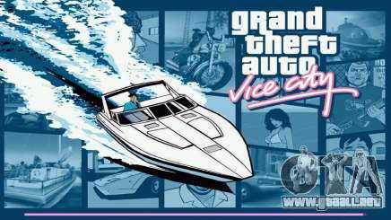 Pantallas de carga desde el arte para GTA Vice City