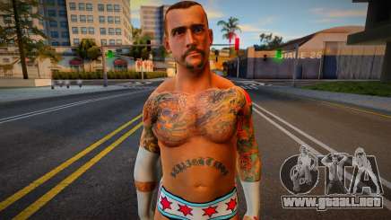 Cm Punk WWE13 para GTA San Andreas