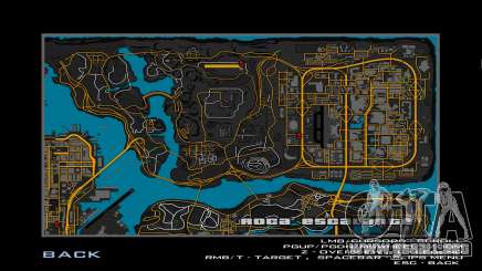 Orange Map (GTA IV Style) para GTA San Andreas