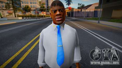 Black Man In Suit HD para GTA San Andreas