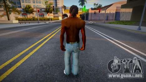 Ugly rastablood HD para GTA San Andreas