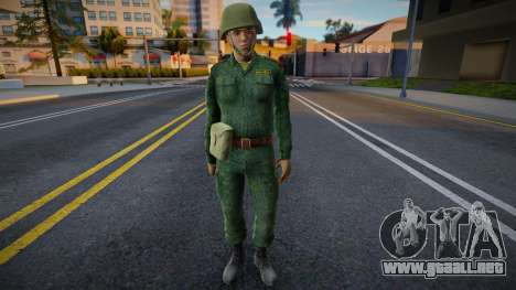 Soldado con casco 6B27 para GTA San Andreas