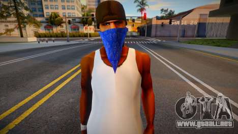 Crip2 Bandana HD para GTA San Andreas