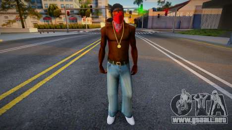 Ugly rastablood HD para GTA San Andreas