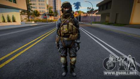 Russian PLA army Skin para GTA San Andreas