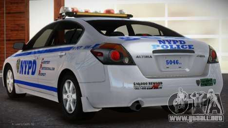 Nissan Altima NYPD (ELS) para GTA 4