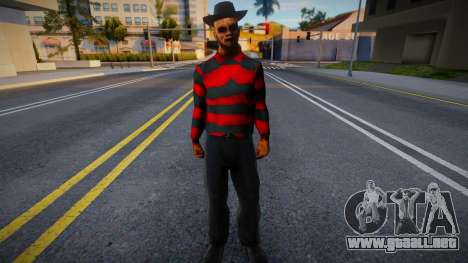 Freddy Krueger LQ para GTA San Andreas