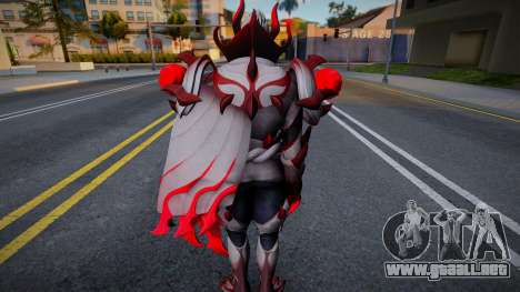 Yu Zhong Blood Serpent Skin para GTA San Andreas