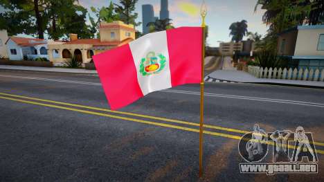 Peru Flag para GTA San Andreas