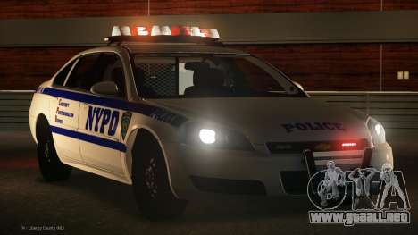 Chevrolet Impala 2011 NYPD (ELS) para GTA 4