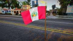 Peru Flag para GTA San Andreas
