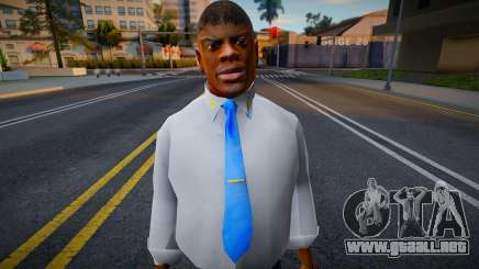 Black Man In Suit HD para GTA San Andreas