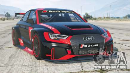 Audi RS 3 LMS (8V) 2018〡add-on v1.1b para GTA 5